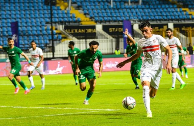 معلق مباراة الزمالك والمصري