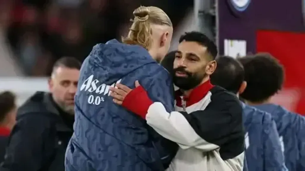 محمد صلاح وهالاند