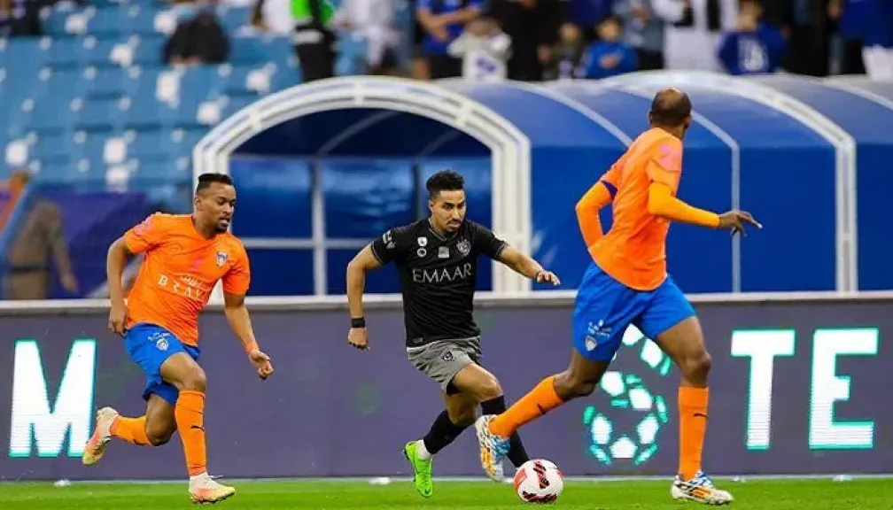 مباراة الهلال والفيحاء